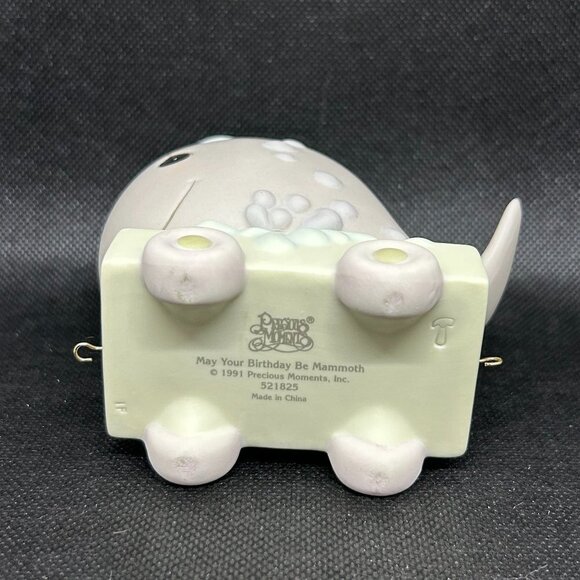 PRECIOUS Moments “May Your Birthday be Mammoth” 10th Birthday Train figurine - Picture 3 of 3